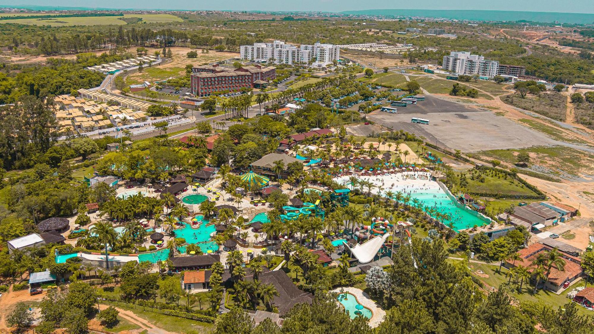 קאלדס נובאס Lagoa Quente Hotel - Lagoa Oficial מראה חיצוני תמונה