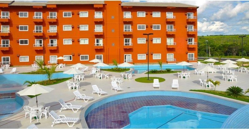 קאלדס נובאס Lagoa Quente Hotel - Lagoa Oficial מראה חיצוני תמונה